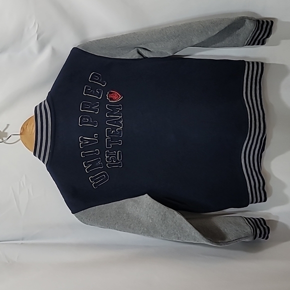 3/$30 GAP KIDS University Prep Varsity Jacket Classic Academia Preppy - Picture 4 of 7